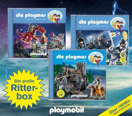 Cover: 9783785745601 | Die Playmos - Die große Ritter-Box, 3 Audio-CDs | Simon X. Rost | CD