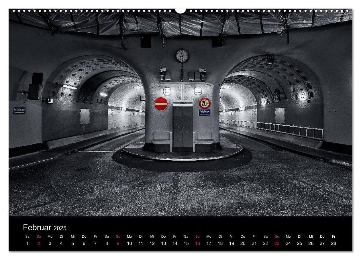 Bild: 9783435552702 | Hamburgs Nächte (Wandkalender 2025 DIN A2 quer), CALVENDO...