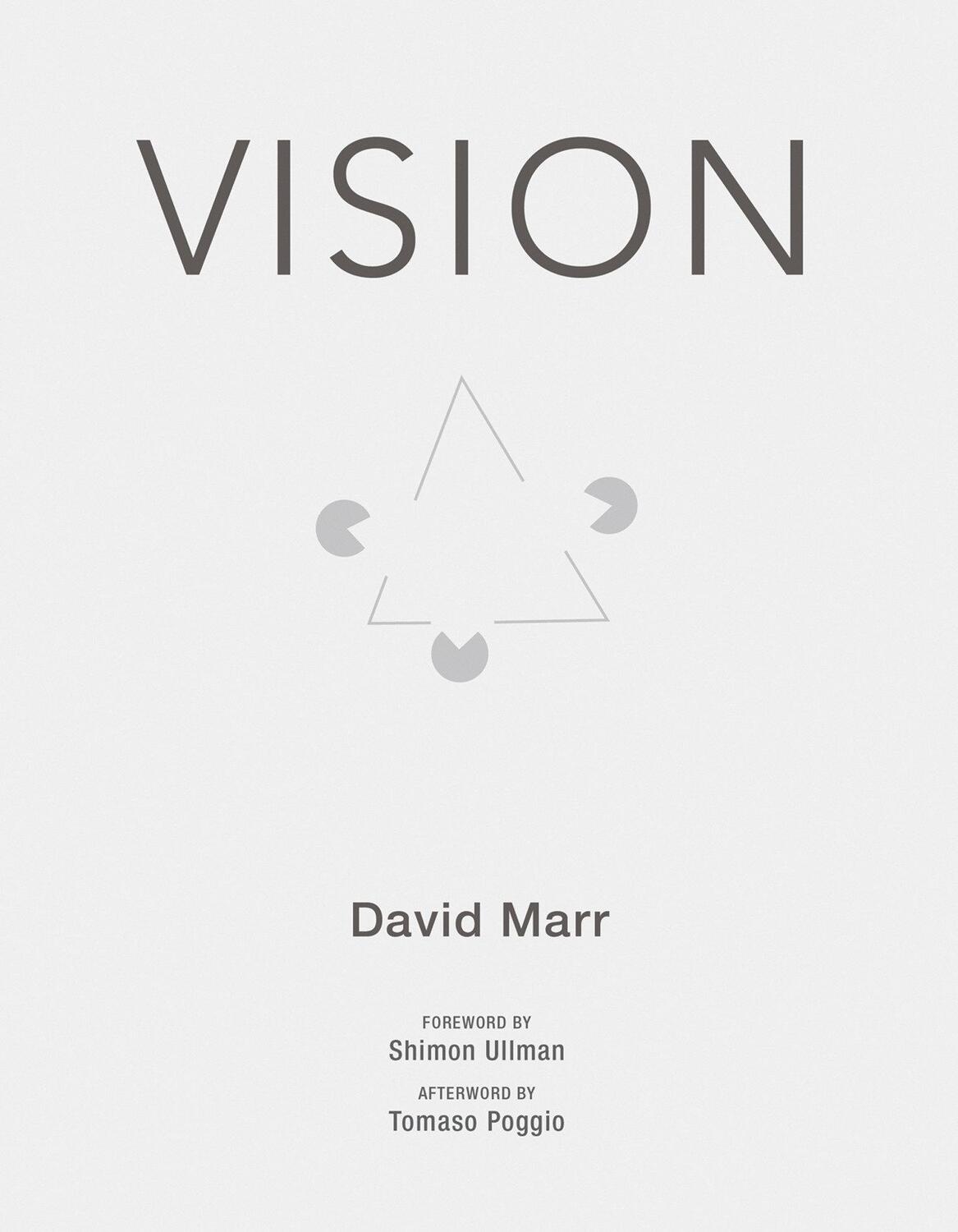 Cover: 9780262514620 | Vision | David Marr | Taschenbuch | The MIT Press | Englisch | 2010
