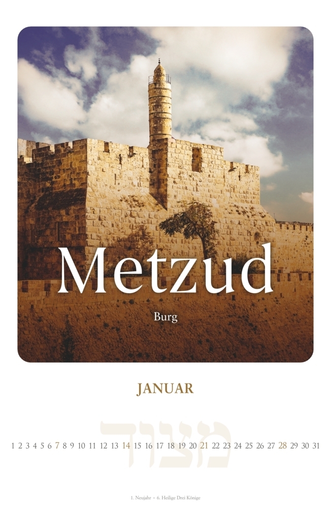 Bild: 9783986950231 | Shalom - Friede sei mit dir 2024 - Wandkalender | Kalender | 14 S.