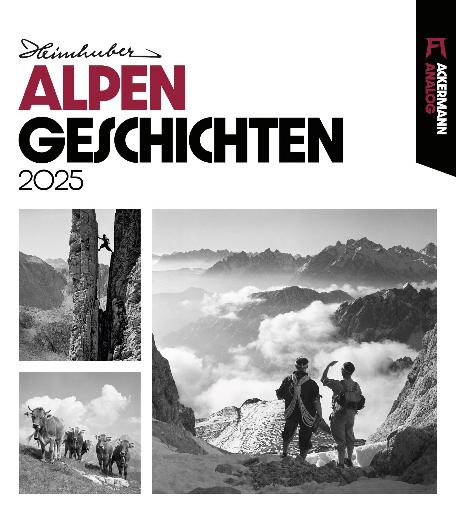 Cover: 9783838425092 | Alpengeschichten 2025 | Maße (B/H): 48 x 54 cm, Wandkalender | 14 S.