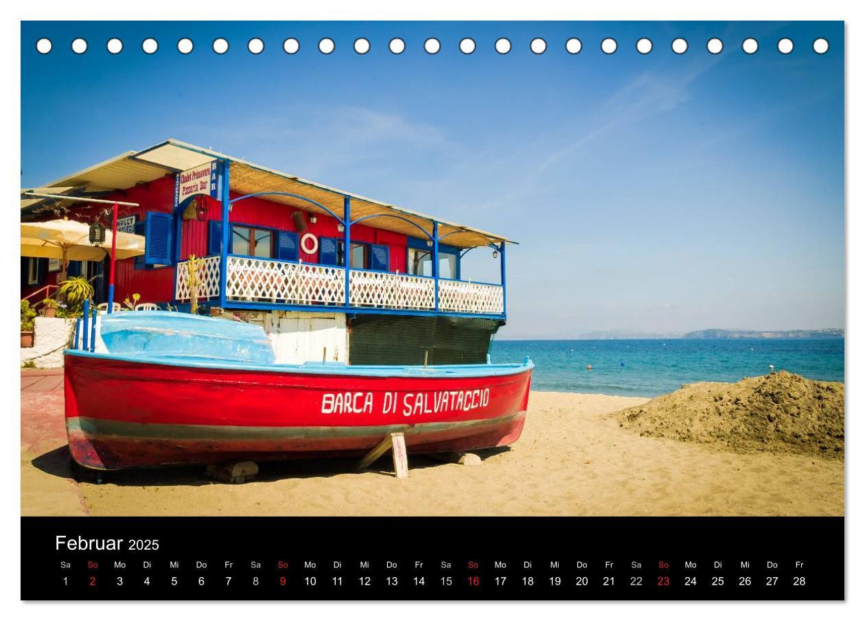 Bild: 9783435766987 | Insel Ischia (Tischkalender 2025 DIN A5 quer), CALVENDO Monatskalender