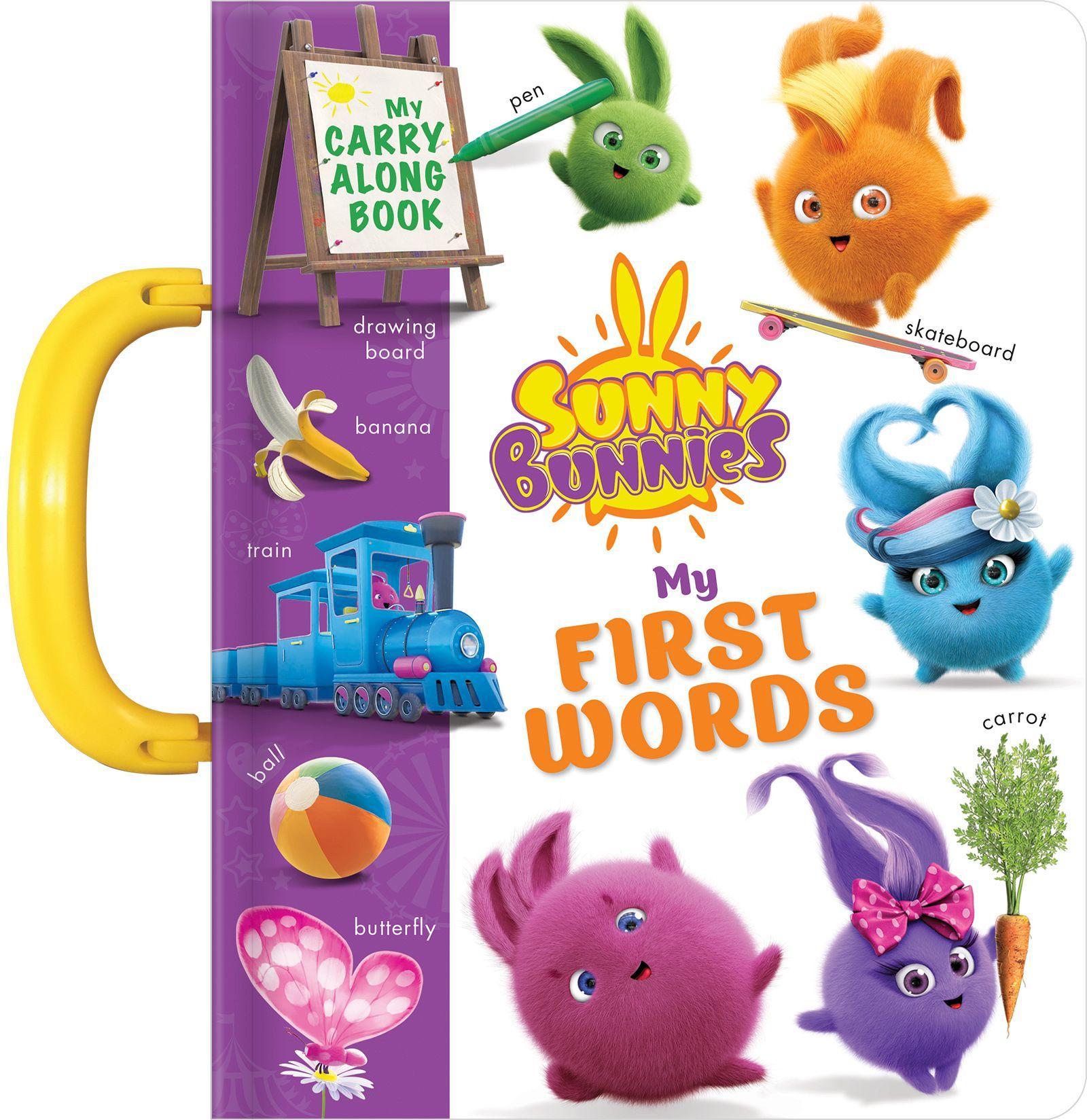 Cover: 9782898023514 | Sunny Bunnies: My 100 First Words: A Carry Along Book | Studio | 2022