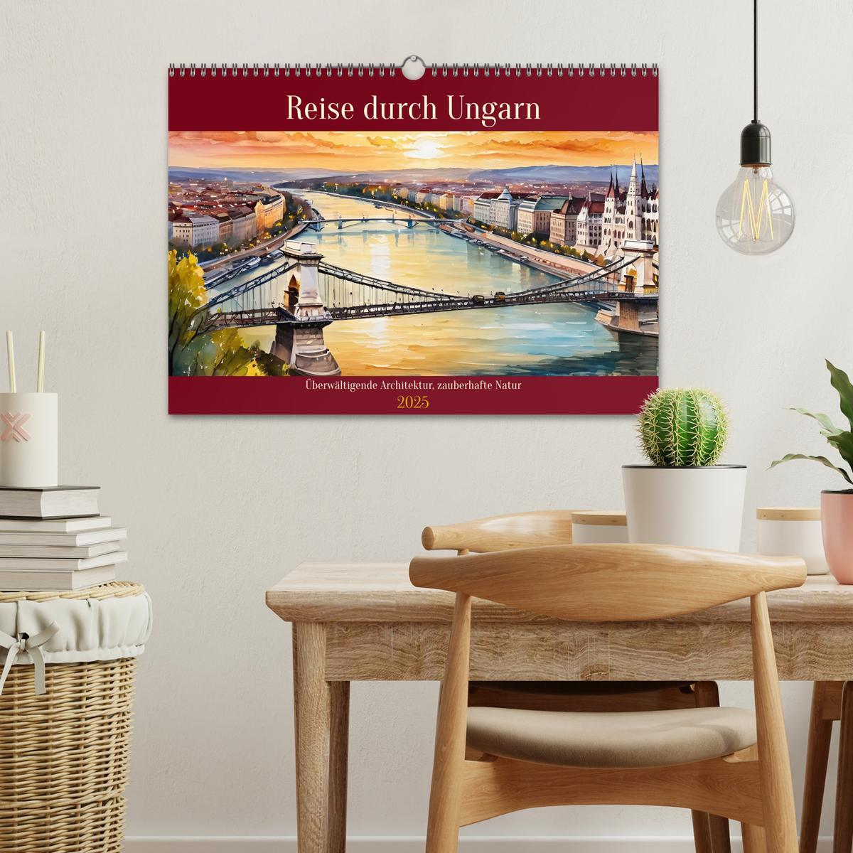 Bild: 9783457188941 | Reise durch Ungarn (Wandkalender 2025 DIN A3 quer), CALVENDO...