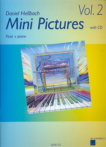 Cover: 9990051813401 | Mini Pictures Vol. 2 | Querflöte und Klavier/Flute + piano, Mit CD
