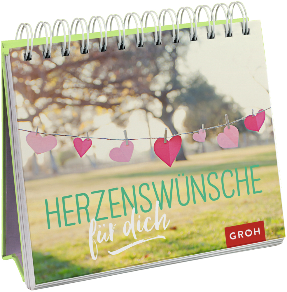Cover: 9783848521739 | Herzenswünsche für dich | Aufstellbuch | Groh Verlag | Taschenbuch