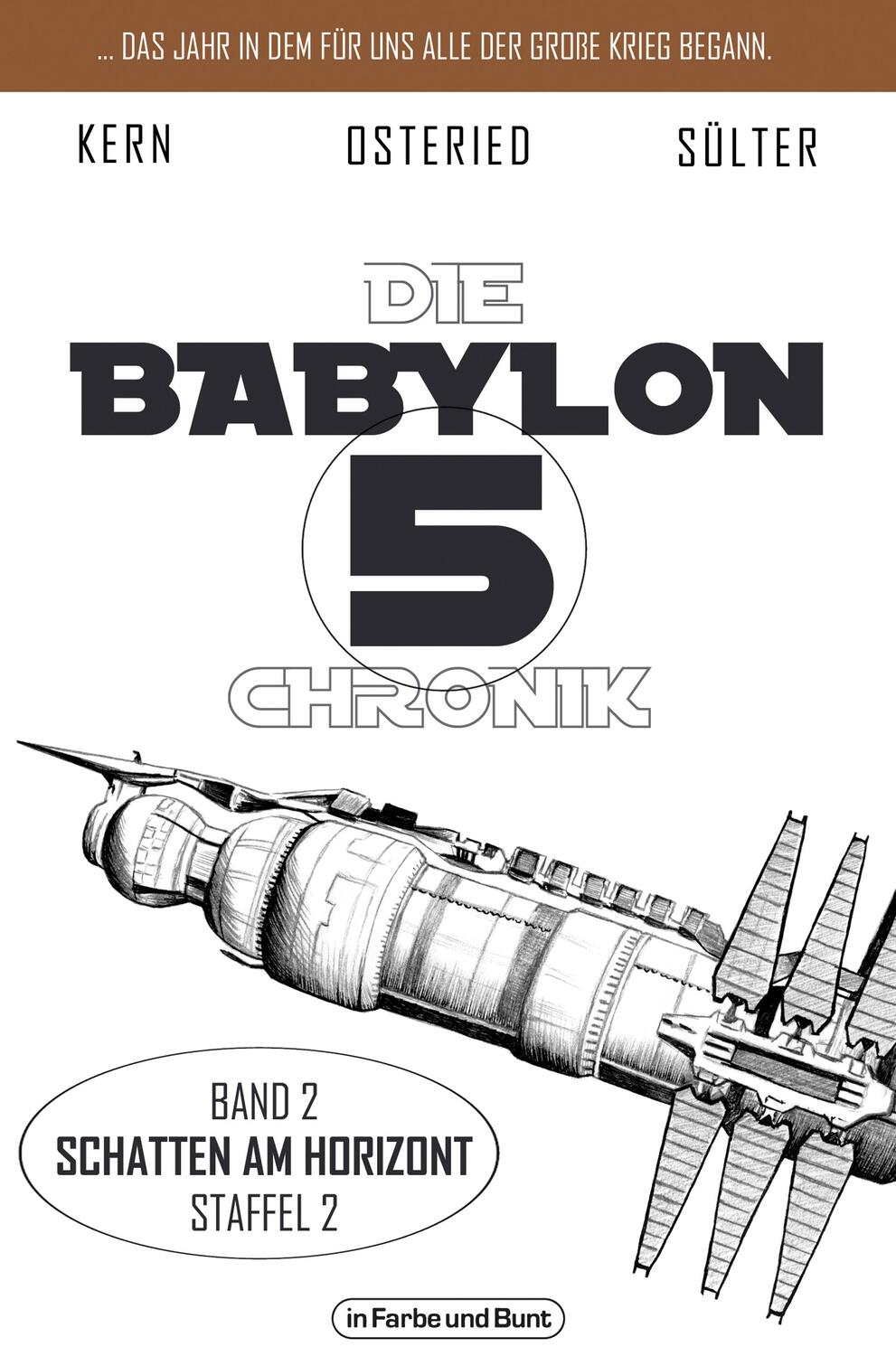 Cover: 9783959363839 | Die Babylon 5-Chronik | Band 2: Staffel 2 - "Schatten am Horizont"