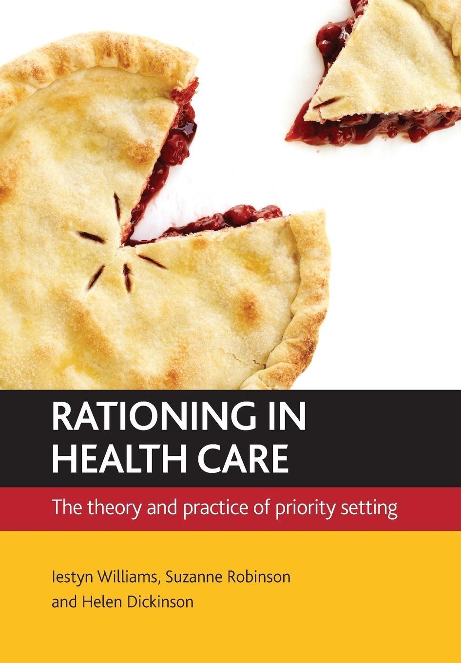 Cover: 9781847427748 | Rationing in health care | Iestyn Williams (u. a.) | Taschenbuch
