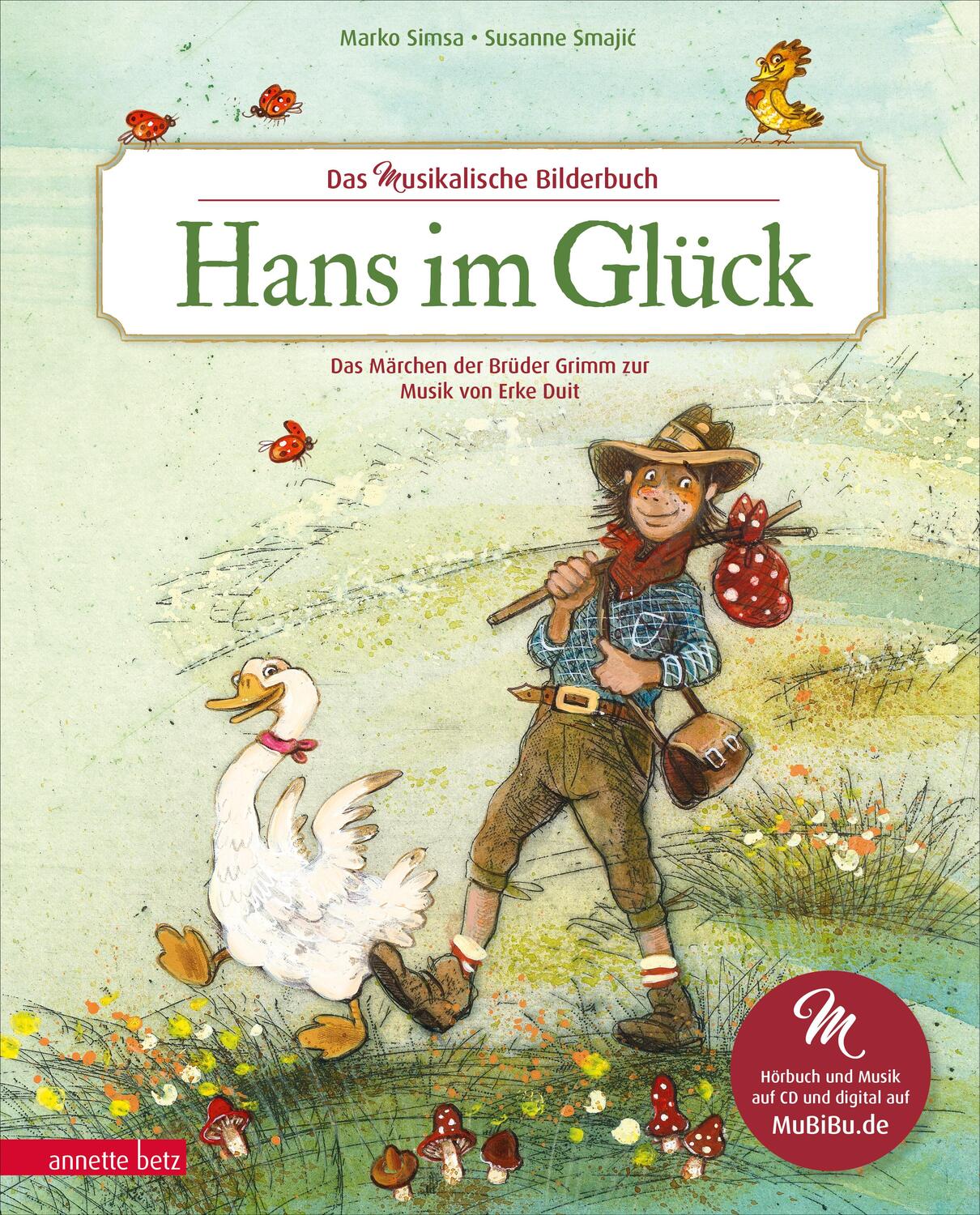 Cover: 9783219119770 | Hans im Glück (Das musikalische Bilderbuch mit CD und zum Streamen)