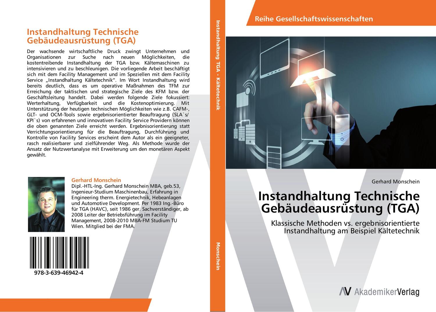 Cover: 9783639469424 | Instandhaltung Technische Gebäudeausrüstung (TGA) | Gerhard Monschein