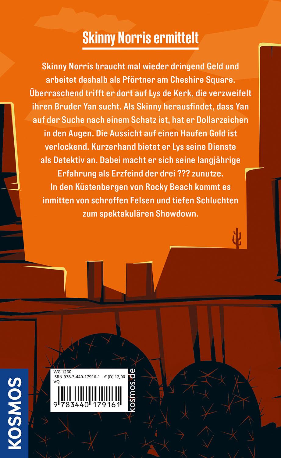 Rückseite: 9783440179161 | Rocky Beach Crimes. Der blutrote Kondor | Skinny Norris ermittelt