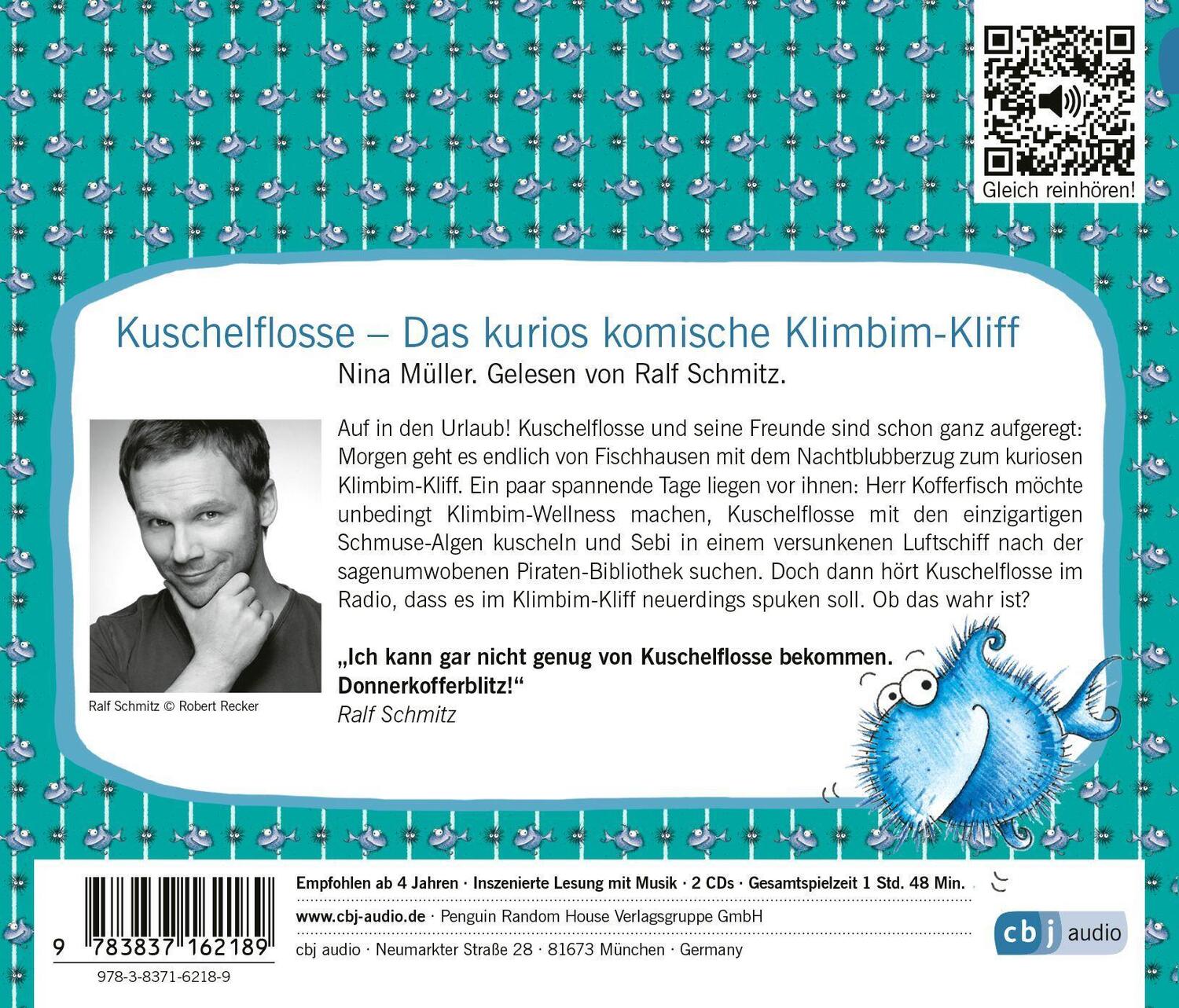Bild: 9783837162189 | Kuschelflosse - Das kurios komische Klimbim-Kliff | Nina Müller | CD