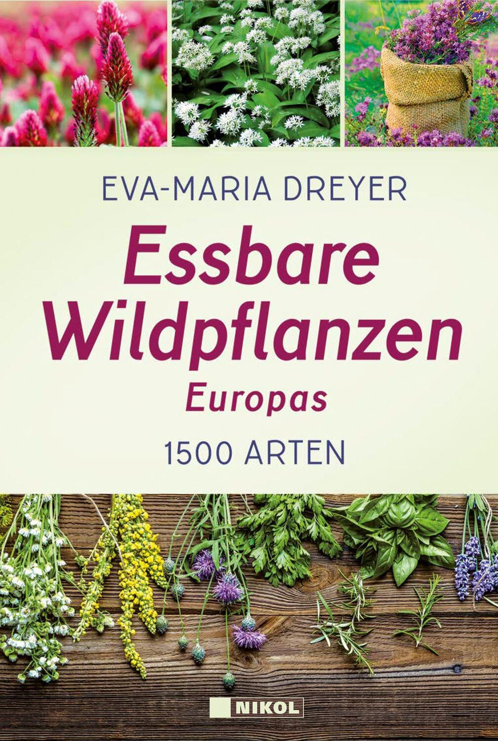 Cover: 9783868205770 | Essbare Wildpflanzen Europas | 1500 Arten | Eva-Maria Dreyer | Buch