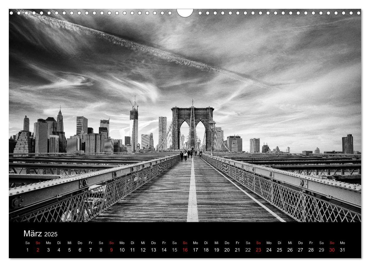 Bild: 9783435795604 | New York 2025 (Wandkalender 2025 DIN A3 quer), CALVENDO Monatskalender