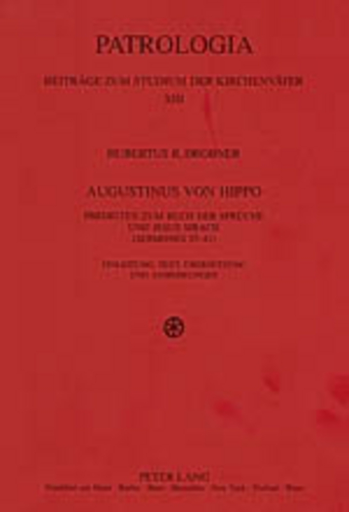 Cover: 9783631528846 | Augustinus von Hippo | Hubertus Drobner | Taschenbuch | Deutsch
