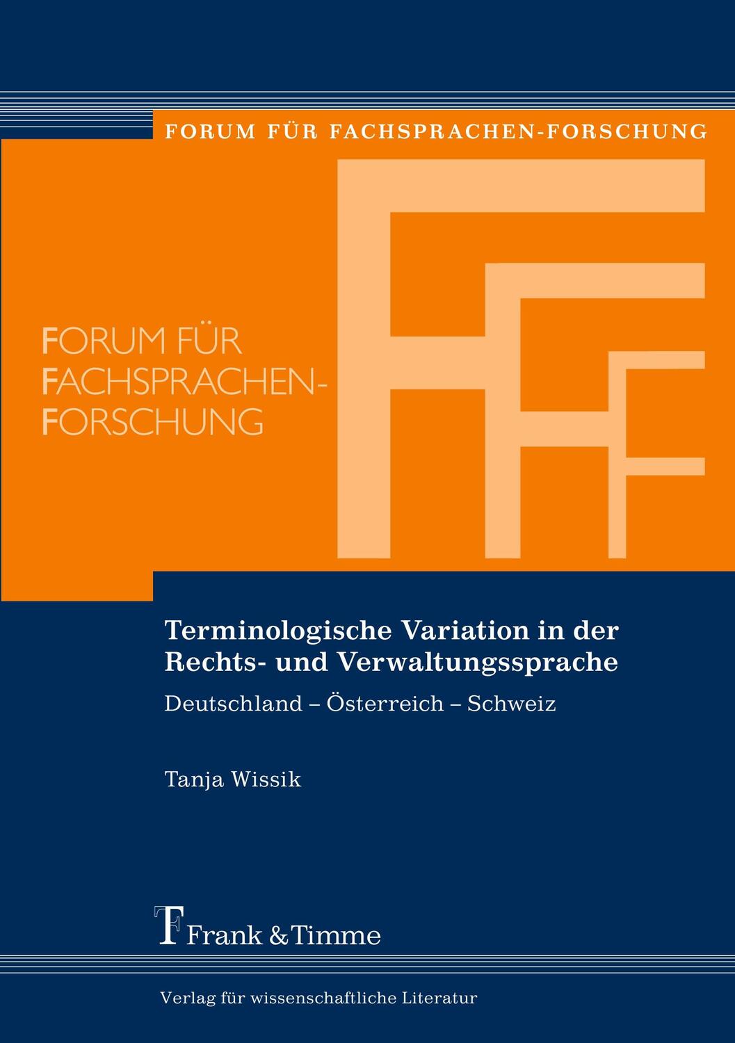 Cover: 9783732900046 | Terminologische Variation in der Rechts- und Verwaltungssprache | Buch