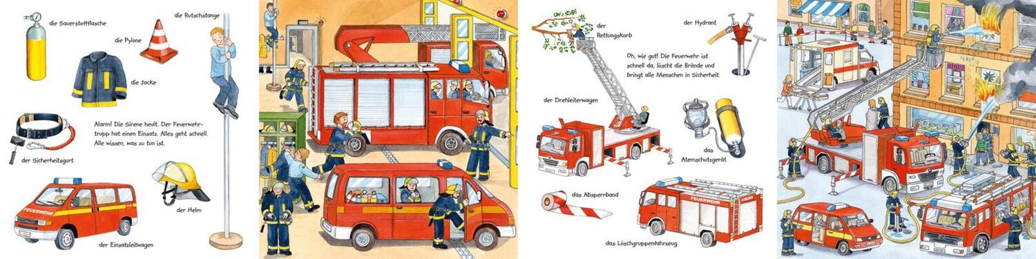 Bild: 9783551173010 | Mein kleines buntes Bildwörterbuch: Bei der Feuerwehr | Julia Hofmann