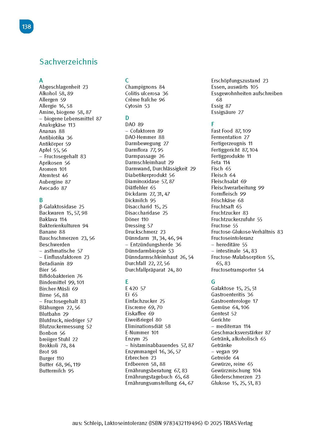 Bild: 9783432119496 | Laktose-Intoleranz | Thilo Schleip | Taschenbuch | 144 S. | Deutsch