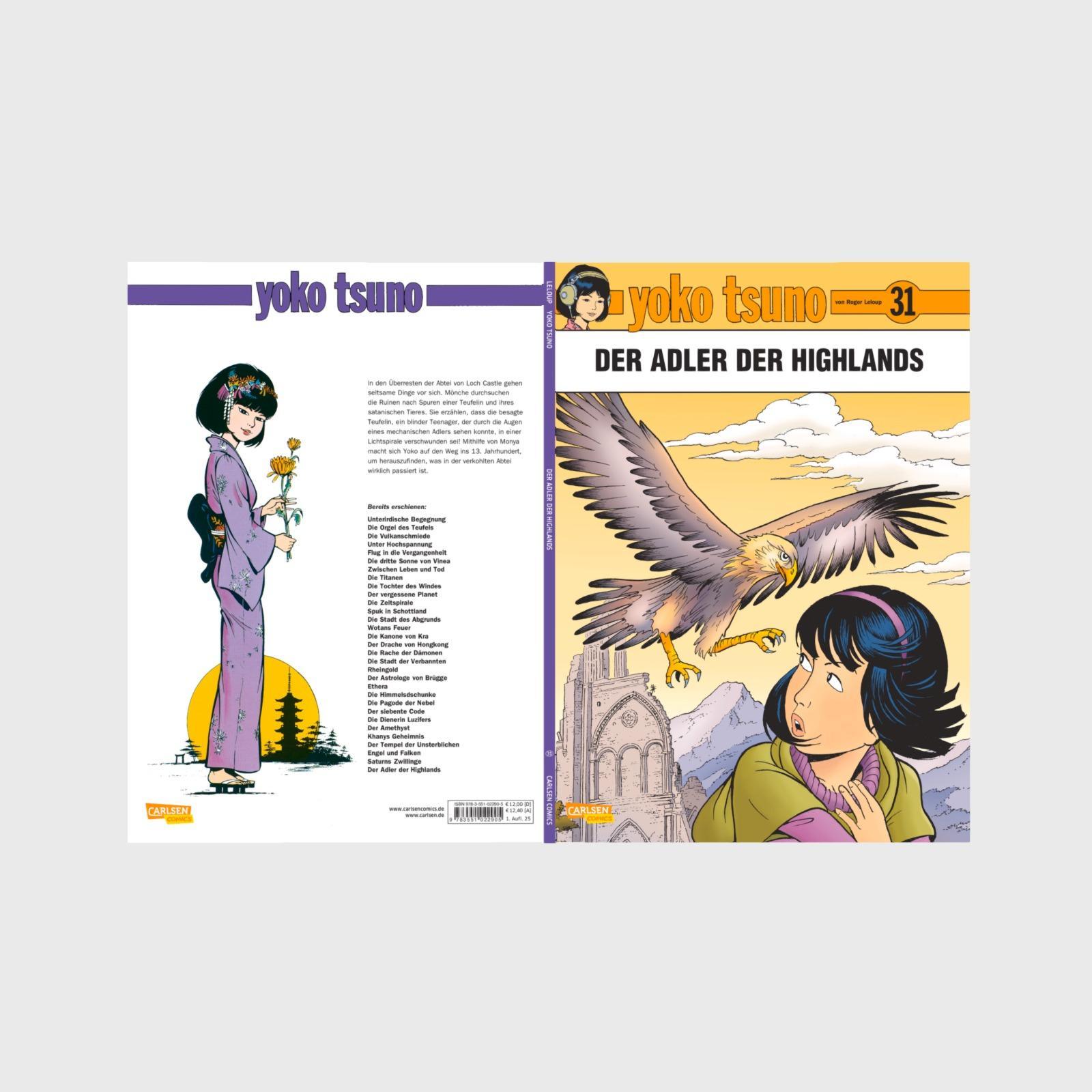 Bild: 9783551022905 | Yoko Tsuno 31: Der Adler der Highlands | Roger Leloup | Taschenbuch