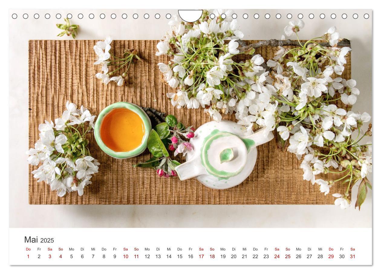 Bild: 9783383940323 | It's Tea Time (Wandkalender 2025 DIN A4 quer), CALVENDO Monatskalender