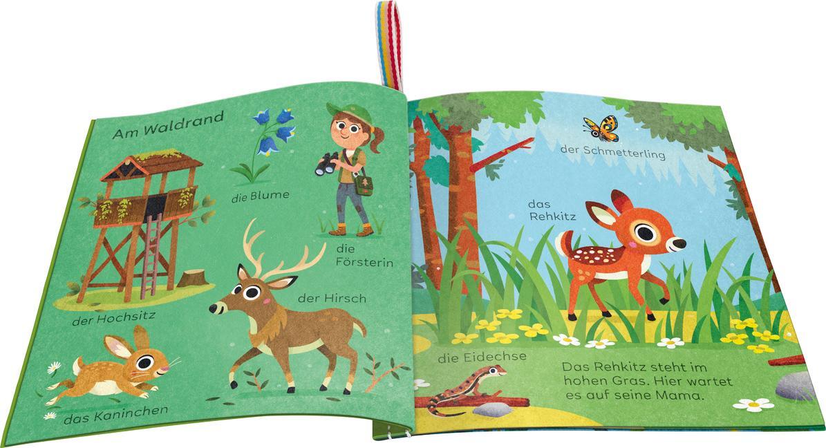 Bild: 9783473420902 | Mein Knuddel-Knautsch-Buch: Im Wald; weiches Stoffbuch, waschbares...