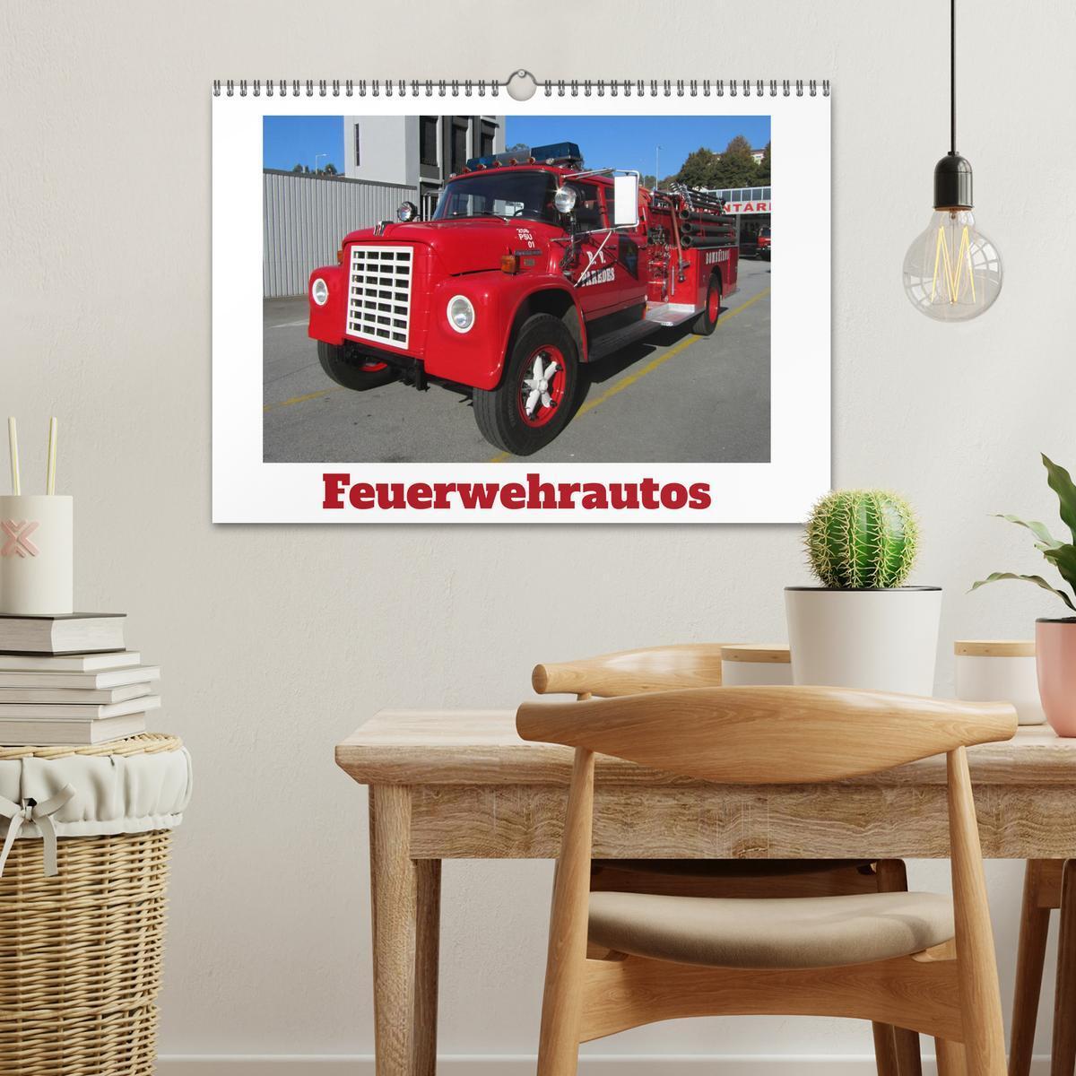 Bild: 9783383998218 | Feuerwehrautos (Wandkalender 2025 DIN A3 quer), CALVENDO...