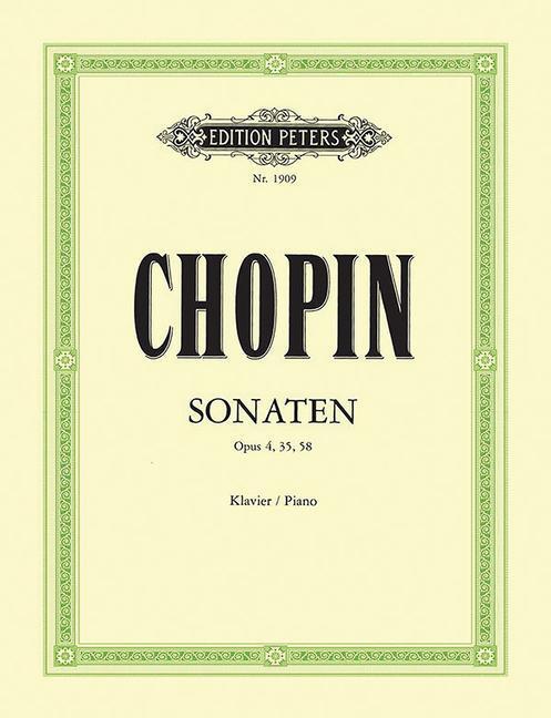 Cover: 9790014008536 | Piano Sonatas | Opp. 4, 35, 58 | Taschenbuch | Buch | Englisch | 2022