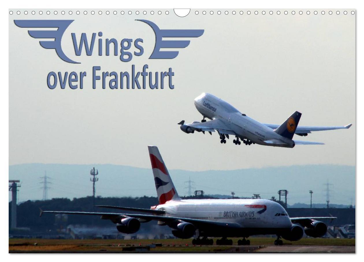 Cover: 9781325909032 | Wings over Frankfurt (UK Edition) (Wall Calendar 2024 DIN A3...