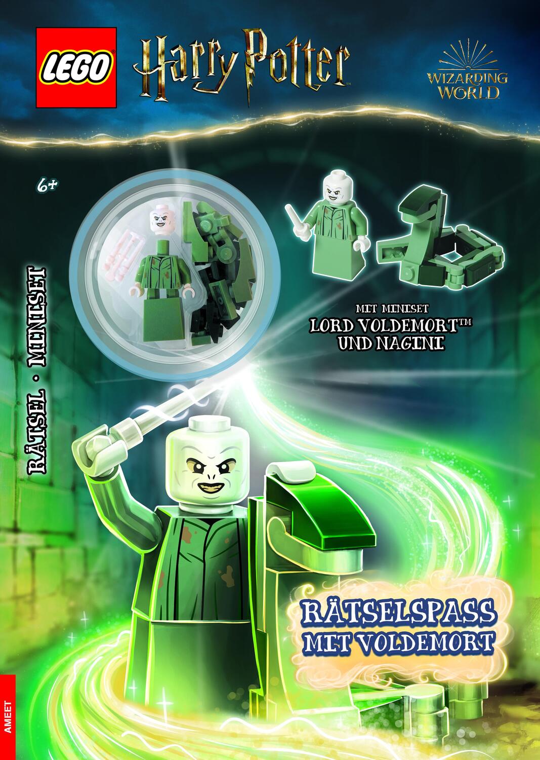 Cover: 9783960808121 | LEGO® Harry Potter(TM) - Rätselspaß mit Voldemort | Taschenbuch | 2024