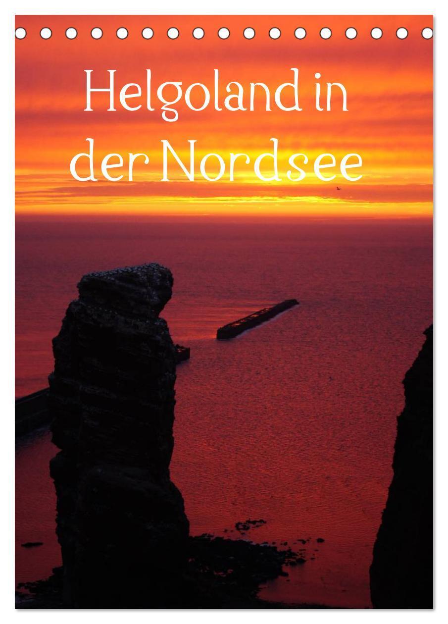 Cover: 9783383598029 | Helgoland in der Nordsee (Tischkalender 2024 DIN A5 hoch), CALVENDO...