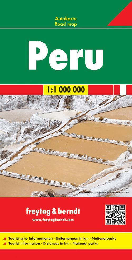 Cover: 9783707913972 | Peru 1 : 1 000 000. Autokarte | (Land-)Karte | gefalzt | Deutsch