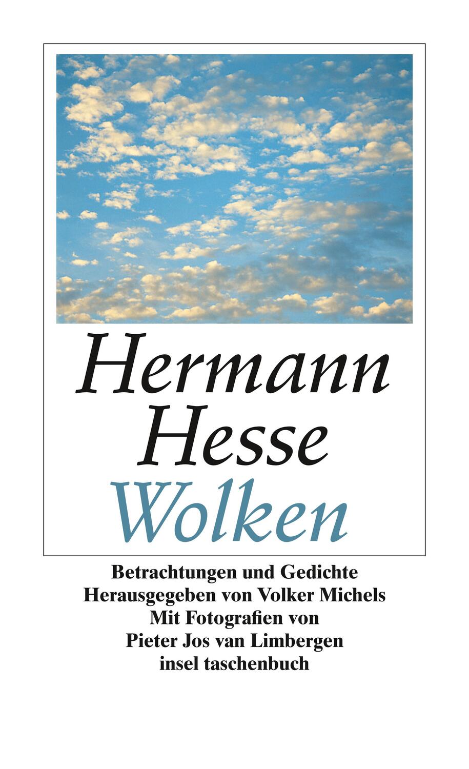 Cover: 9783458350323 | Wolken | Betrachtungen und Gedichte | Hermann Hesse | Taschenbuch