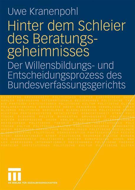 Cover: 9783531168715 | Hinter dem Schleier des Beratungsgeheimnisses | Uwe Kranenpohl | Buch