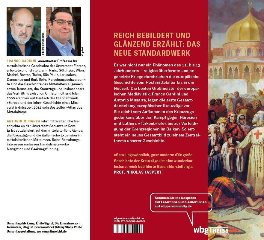 Rückseite: 9783806244199 | Die große Geschichte der Kreuzzüge | Franco Cardini | Buch | 600 S.