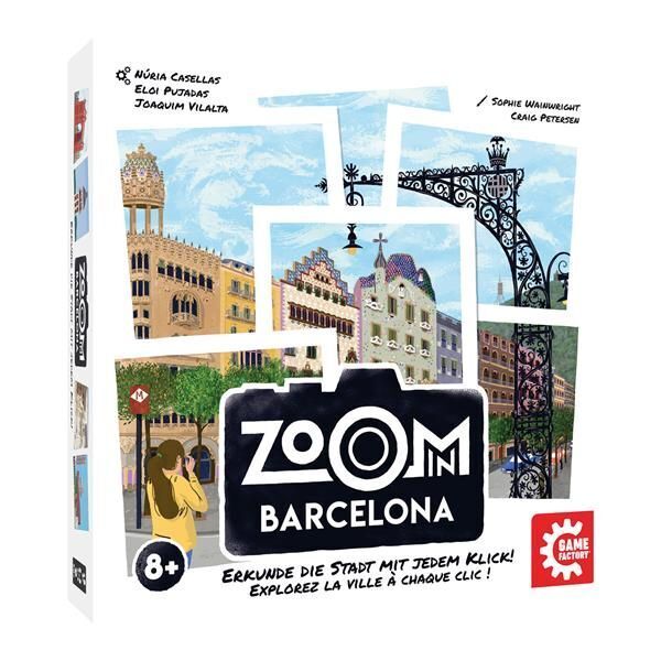 Cover: 7640142763291 | Game Factory - Zoom in Barcelona | Game Factory | Spiel | 646095