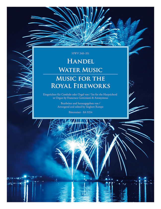 Cover: 9790006559350 | Water Music - Music For The Royal Fireworks | Georg Friedrich Händel