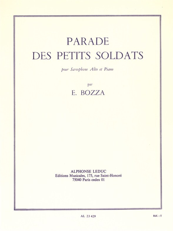 Cover: 9790046234293 | Parade Des Petits Soldats | Bozza | Buch | Alphonse Leduc