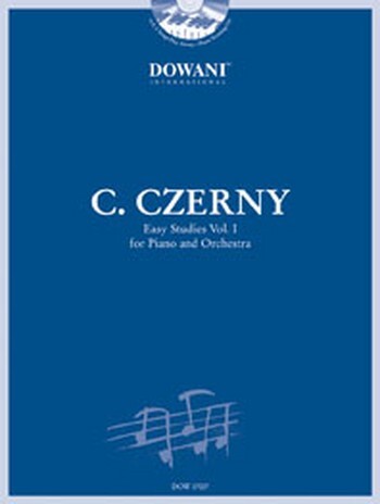 Cover: 9783905476989 | Easy Studies Vol. 1 for Piano and Orchestra | Carl Czerny | Buch + CD