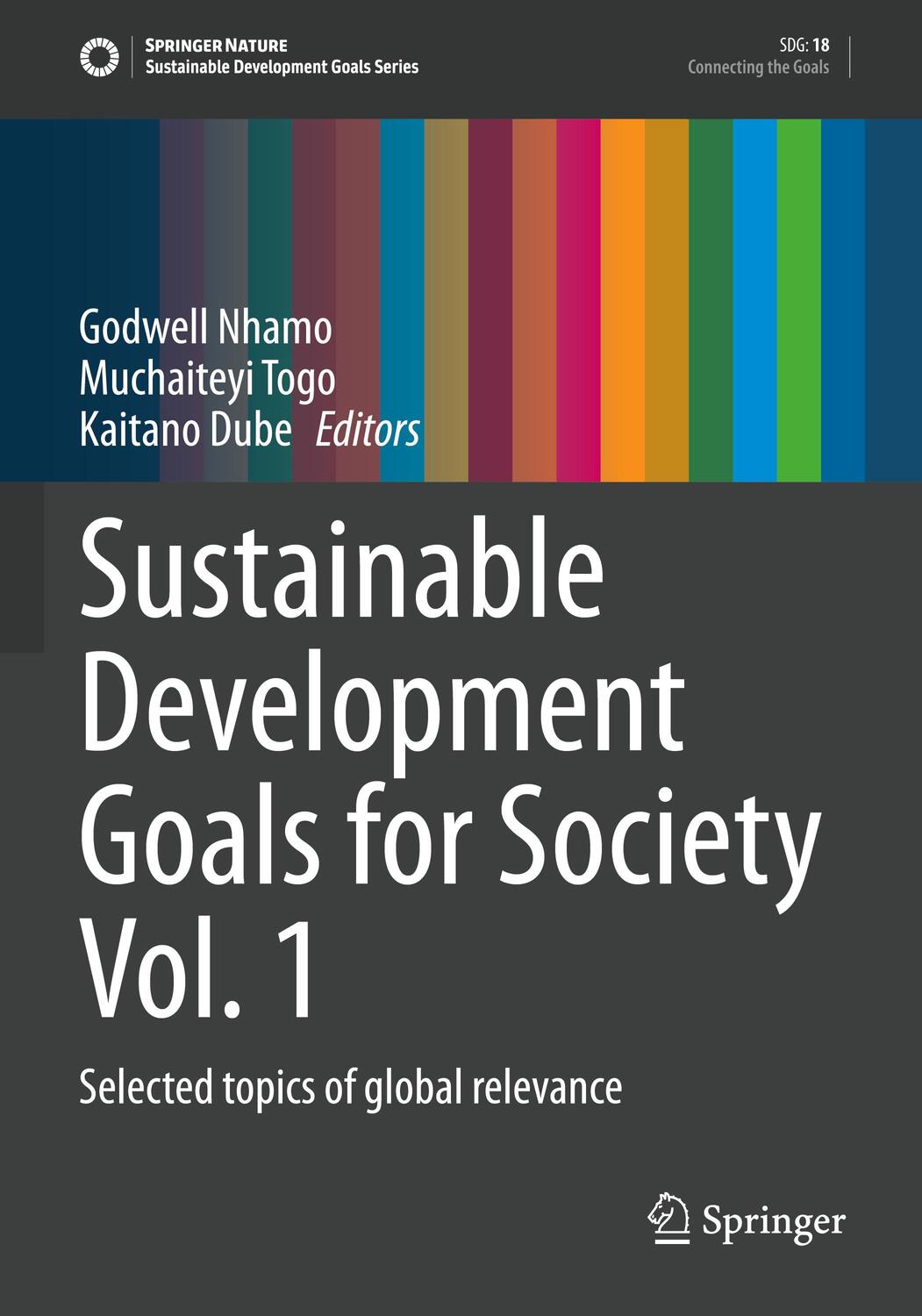 Cover: 9783030709501 | Sustainable Development Goals for Society Vol. 1 | Nhamo (u. a.)