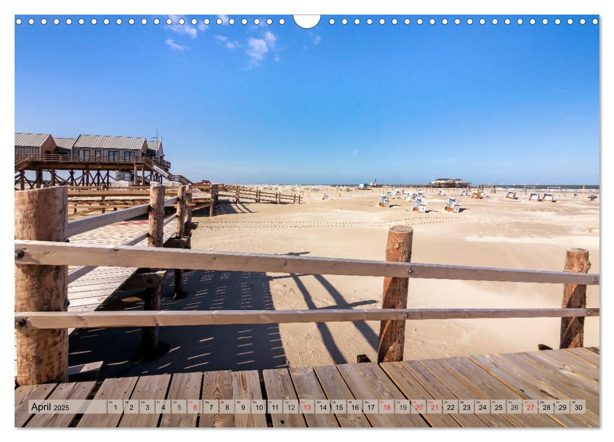 Bild: 9783435225606 | St. Peter Ording - Atemberaubende Momente (Wandkalender 2025 DIN A3...