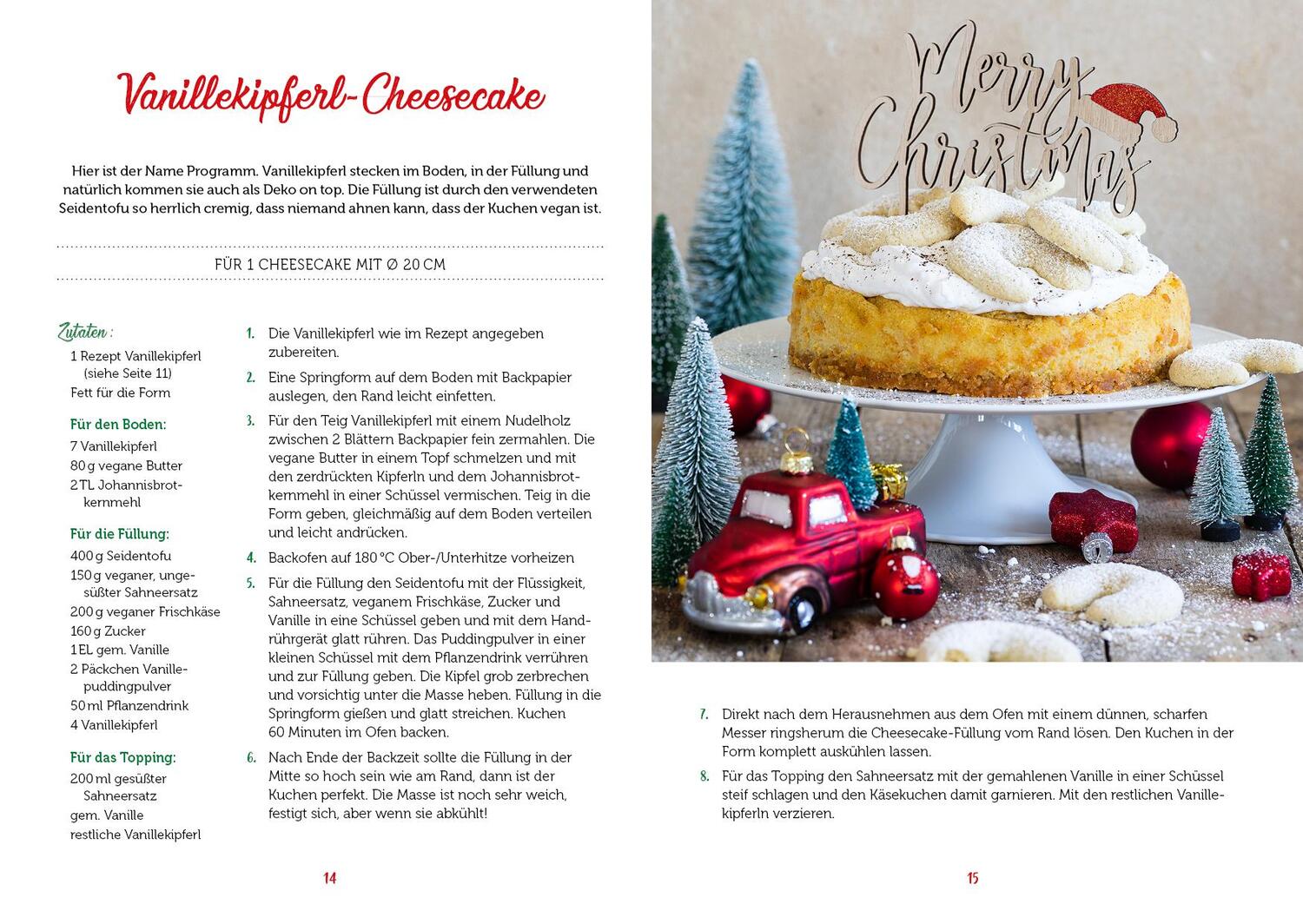 Bild: 9783742319708 | Vegan backen für Weihnachten | Stephanie Just | Taschenbuch | Deutsch