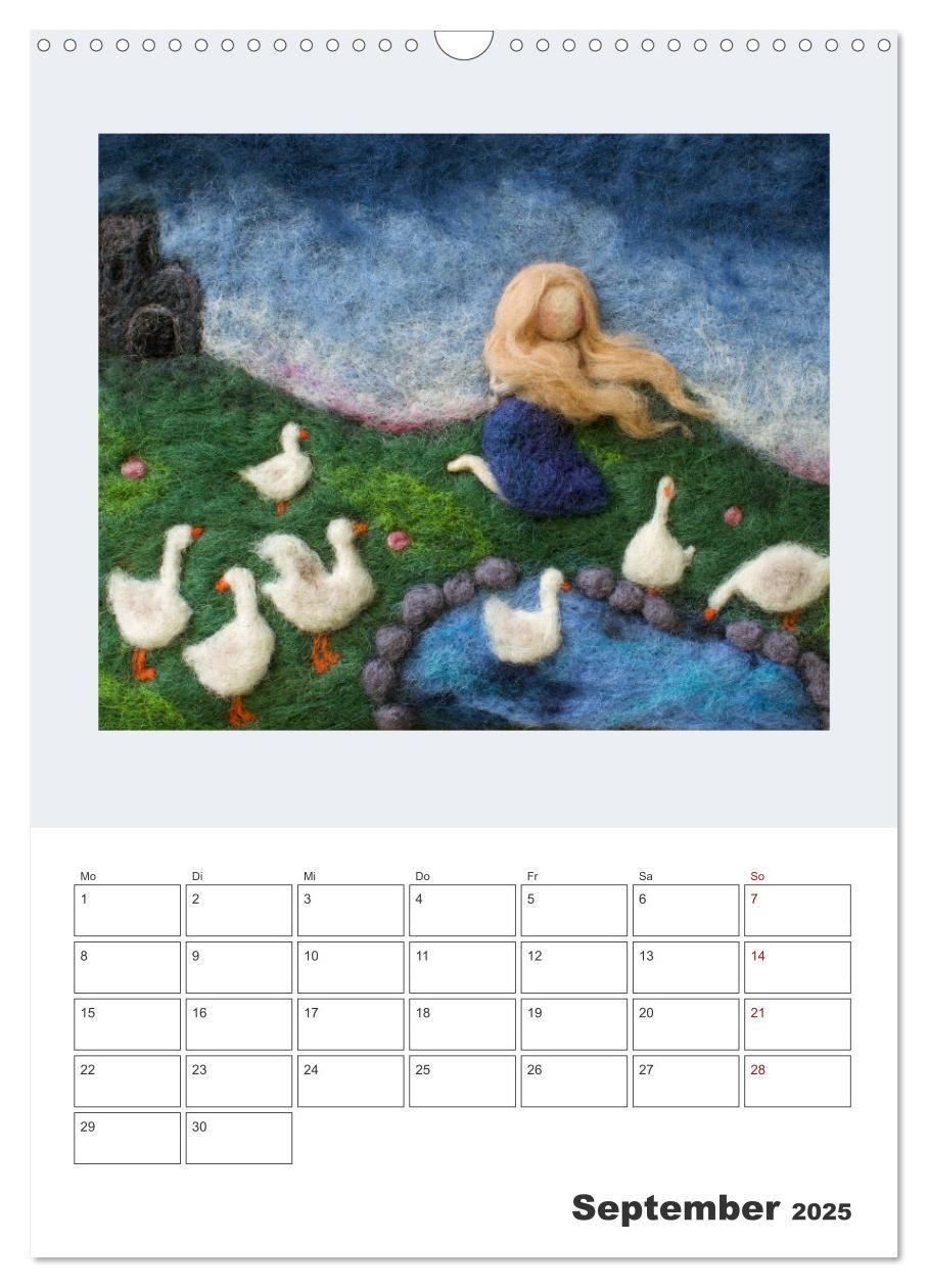 Bild: 9783435914937 | Märchenkalender (Wandkalender 2025 DIN A3 hoch), CALVENDO...