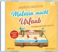 Cover: 9783765587832 | Malessa macht Urlaub | Feriengeschichten von A-Z, MP3-CD | Malessa