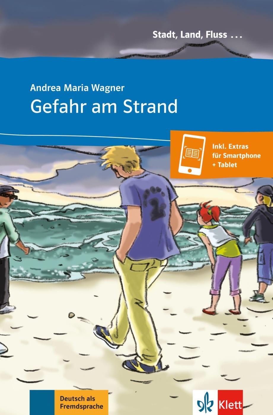 Cover: 9783125570085 | Gefahr am Strand. Buch mit Online-Angebot A1 | Mit Annotationen | 2013