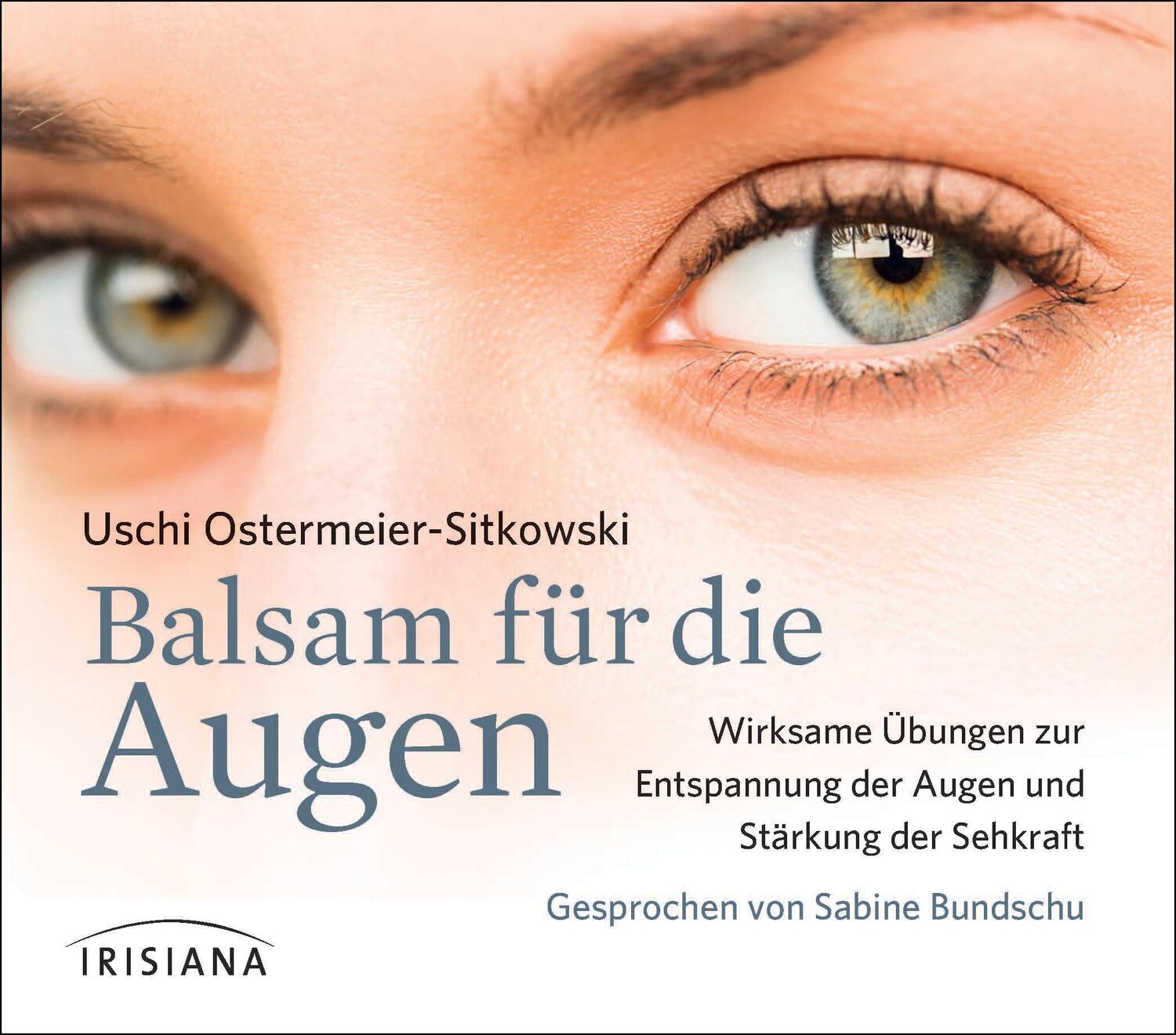 Cover: 9783424152029 | Balsam für die Augen CD | Uschi Ostermeier-Sitkowski | Audio-CD | 2013