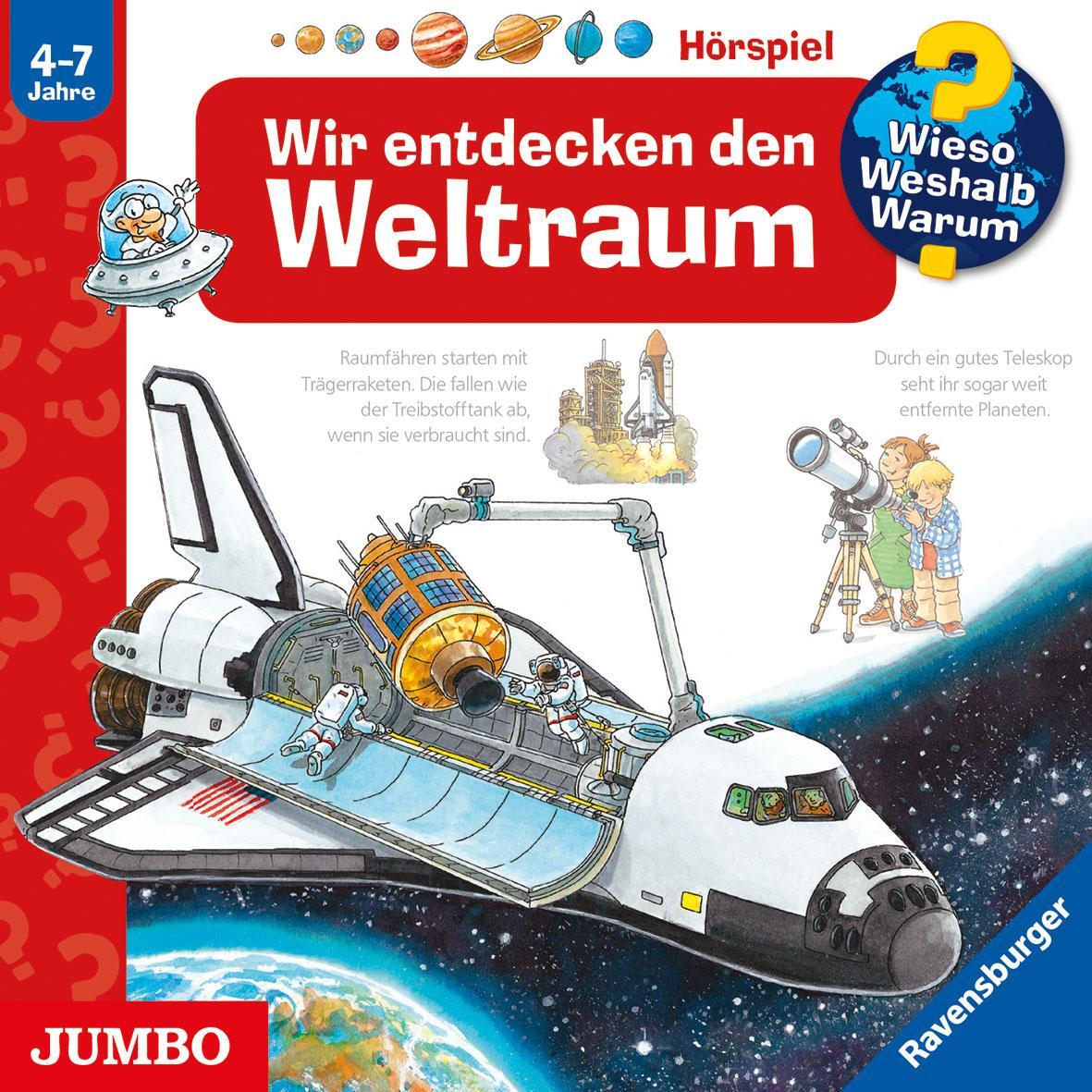 Cover: 4012144159724 | Wir entdecken den Weltraum. CD | Andrea Erne | Audio-CD | CD | Deutsch