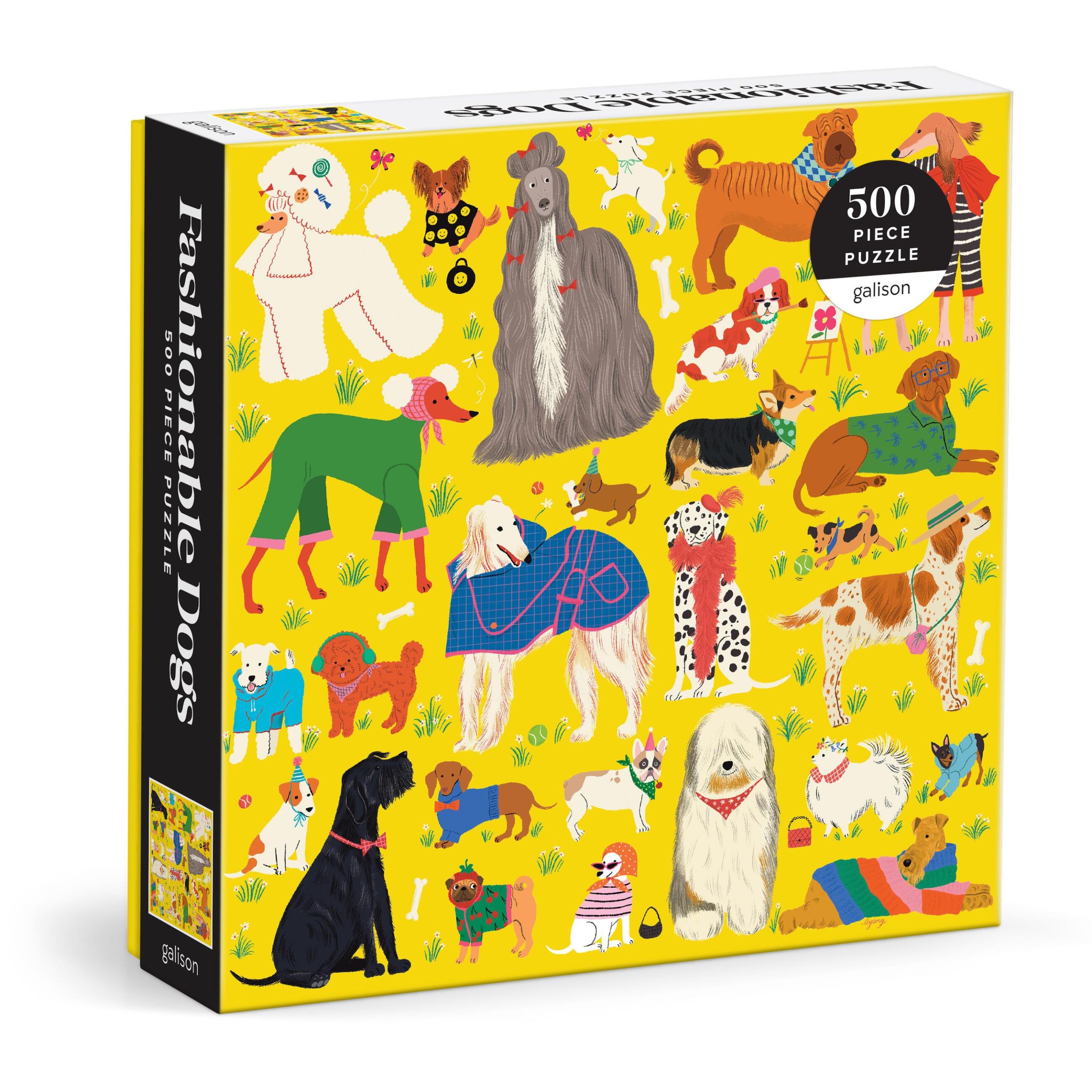 Cover: 9780735382718 | Fashionable Dogs. 500 Piece Puzzle | Spiel | Englisch | 2024