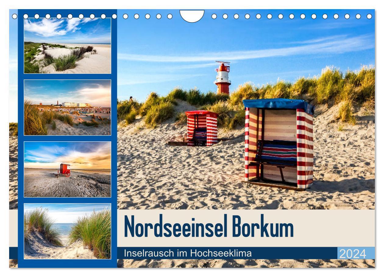 Cover: 9783675684201 | Nordseeinsel Borkum - Inselrausch im Hochseeklima (Wandkalender...