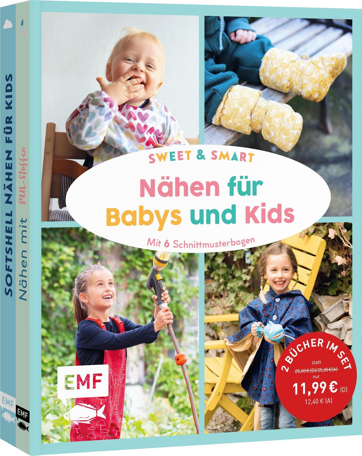 Cover: 9783745920635 | Sweet &amp; smart - Nähen für Babys und Kids | Leonie Bittrich (u. a.)