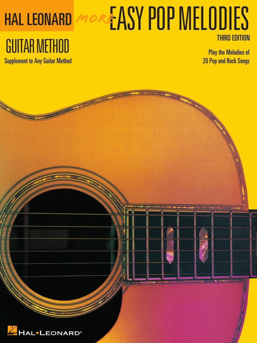 Cover: 73999290202 | More Easy Pop Melodies - Third Edition | Hal Leonard Guitar Method